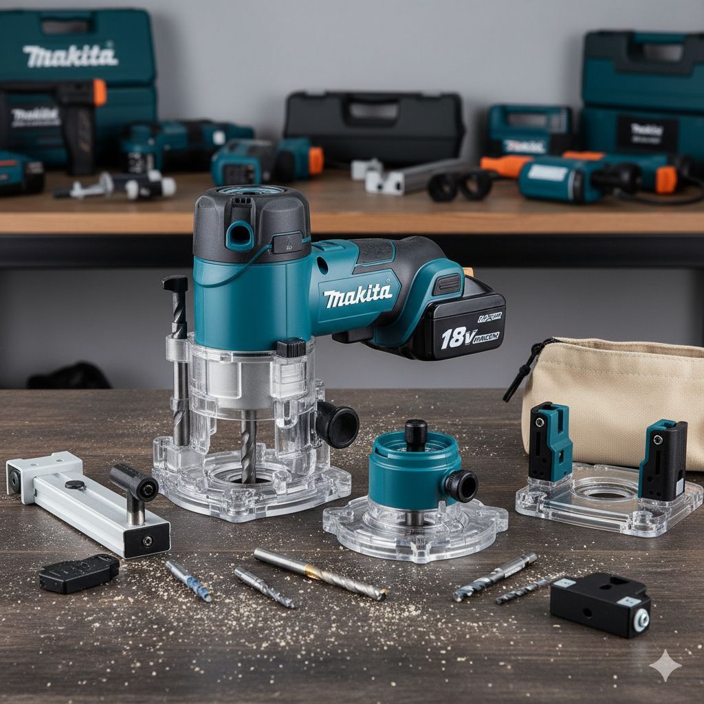 Makita RT0701CX7 Router 18V Makita RT0701CX7 Router 18V